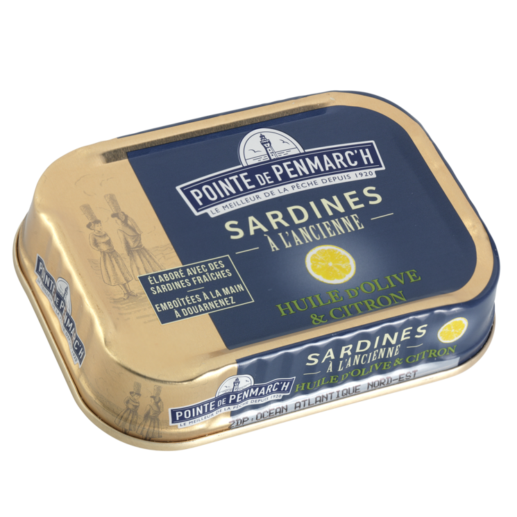 Sardines à l'ancienne à l'huile d'olive et au citron