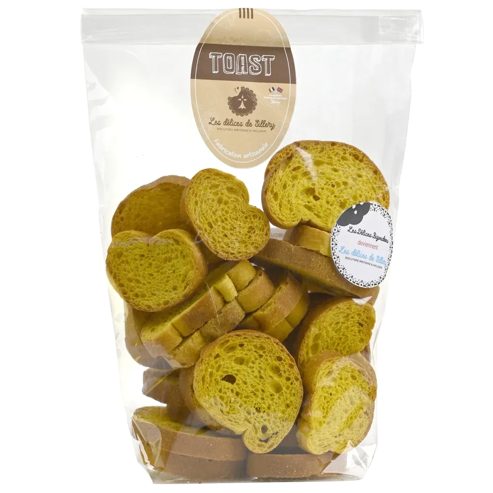 Toasts curry et curcuma - Apéritif croustillant et épicé