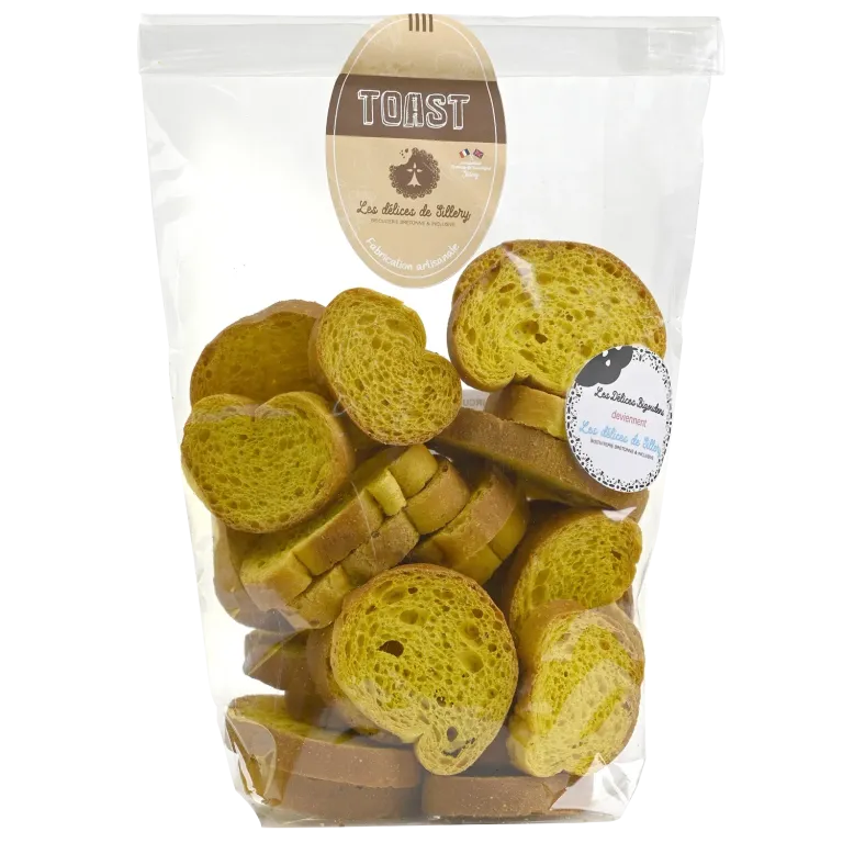 Toasts curry et curcuma - Apéritif croustillant et épicé