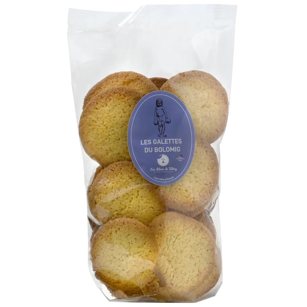 Galette fine nature pur beurre Bolomig - le sachet de 300 g | Pointe de Penmarc'h
