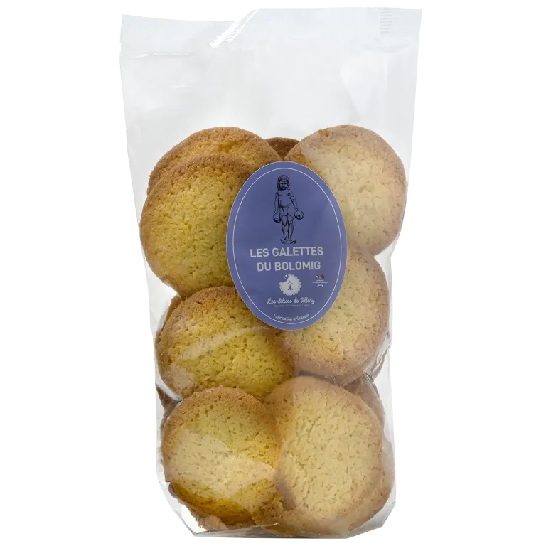 Galette fine nature pur beurre Bolomig - le sachet de 300 g | Pointe de Penmarc'h