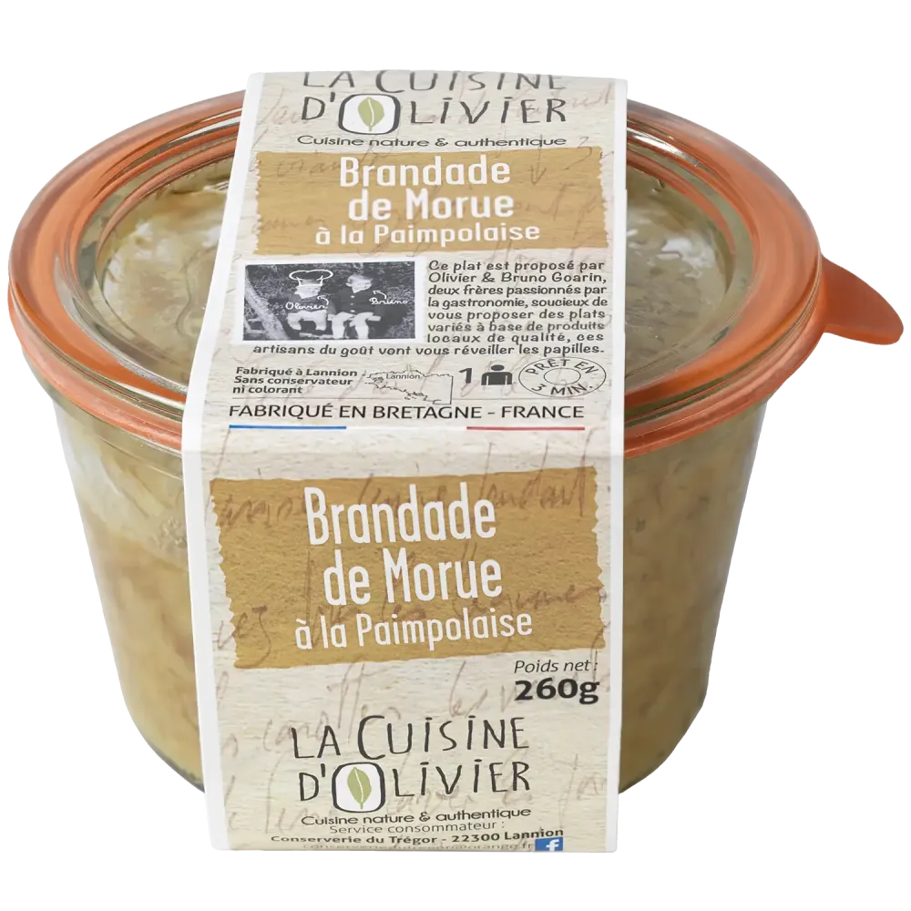 Brandade de morue à la paimpolaise - Recette bretonne authentique Brandade de morue à la paimpolaise - Recette bretonne authentique