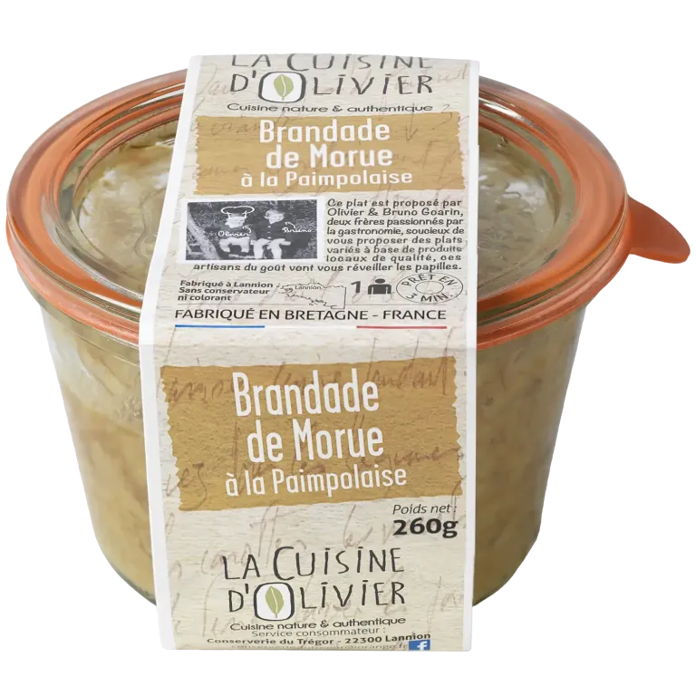 Brandade de morue à la paimpolaise - Recette bretonne authentique