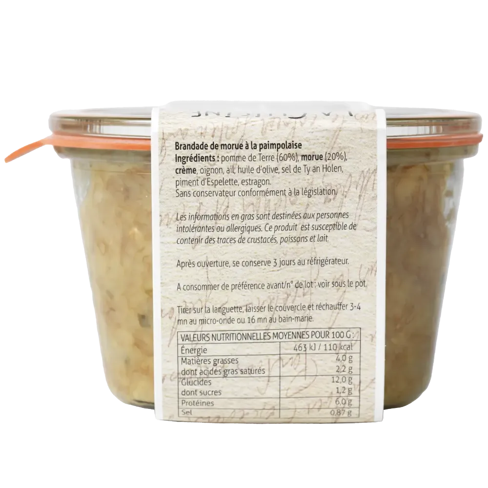 Brandade de morue à la paimpolaise - Recette bretonne authentique