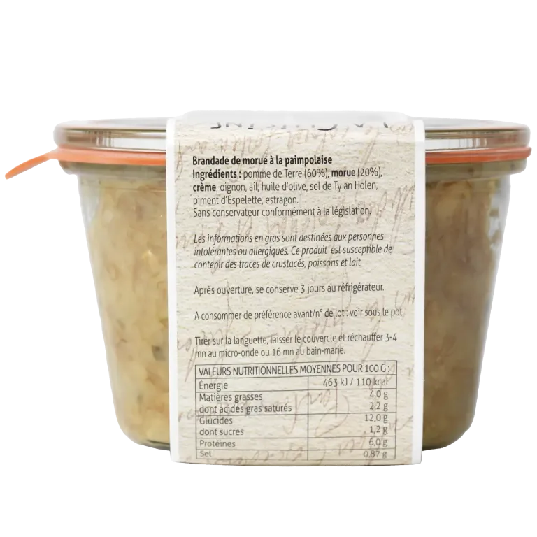 Brandade de morue à la paimpolaise - Recette bretonne authentique