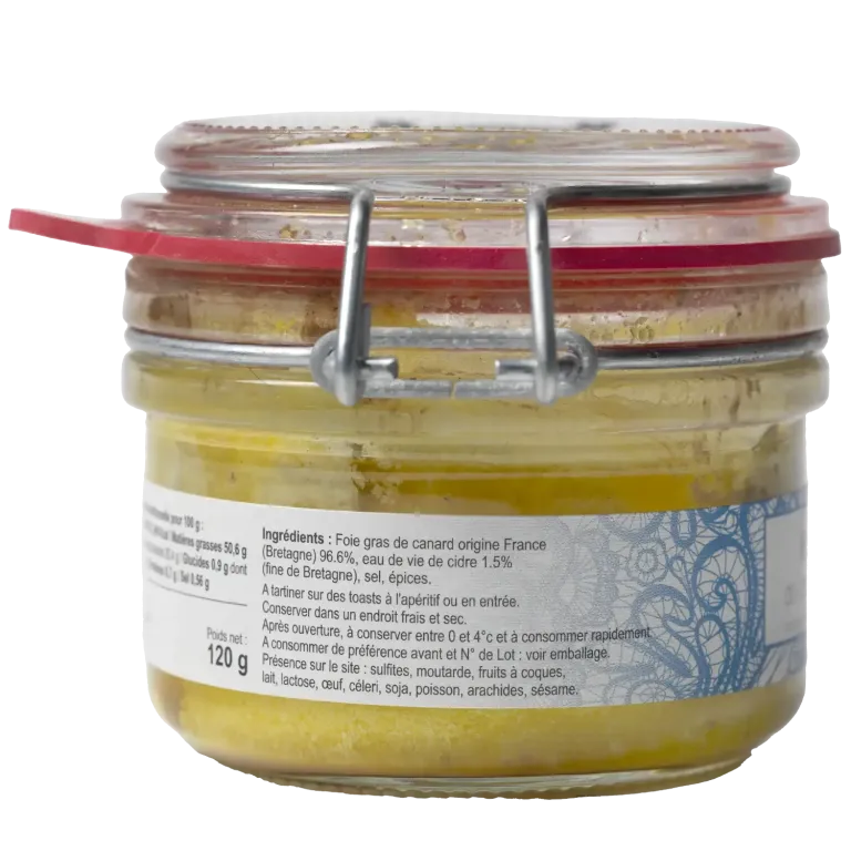 Foie gras de canard à la Fine de Bretagne - Raffinement & saveurs festives