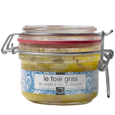 Foie gras de canard à la Fine de Bretagne - Raffinement & saveurs festives