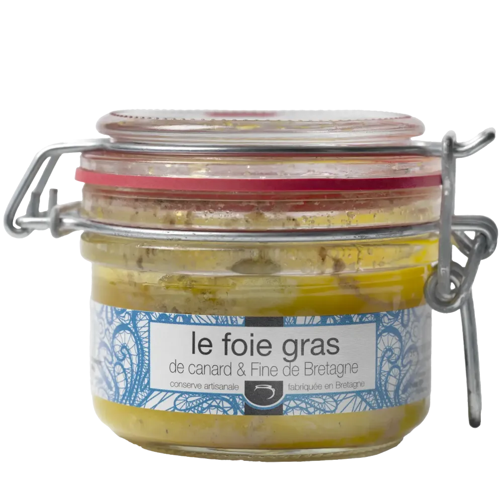Foie gras de canard à la Fine de Bretagne - Raffinement & saveurs festives