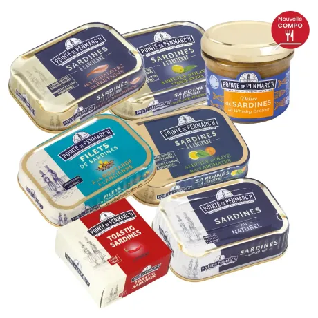 Composition la sardine dans tous ses états