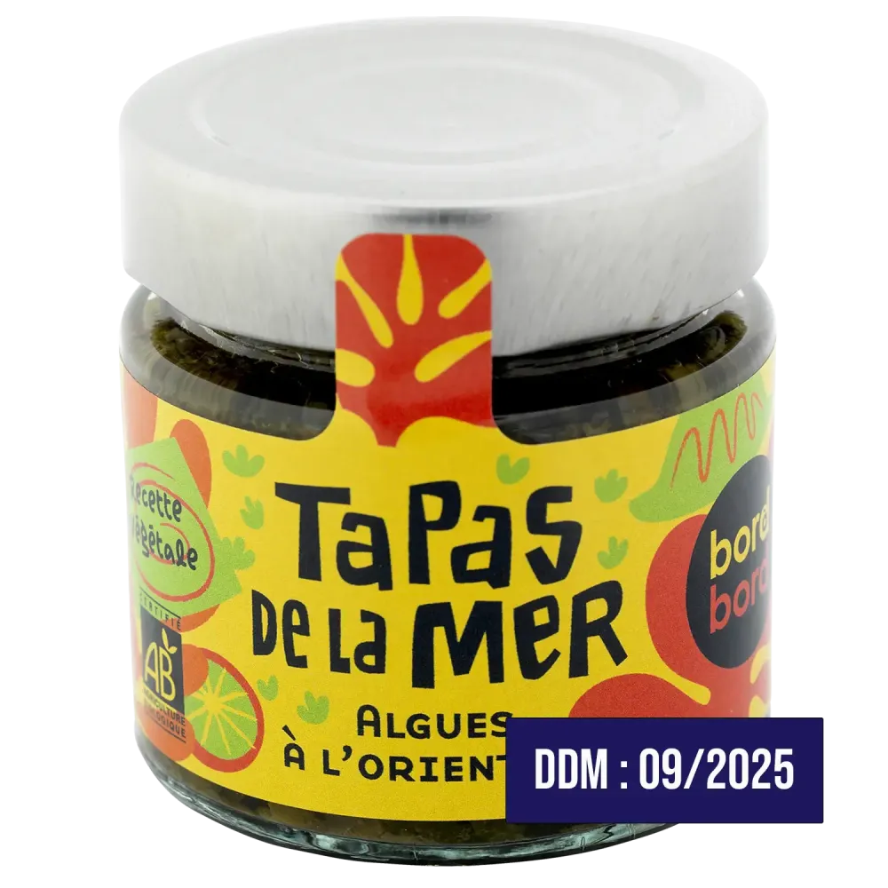 Tapas à l’orientale aux algues bretonnes - Saveurs exotiques et bio