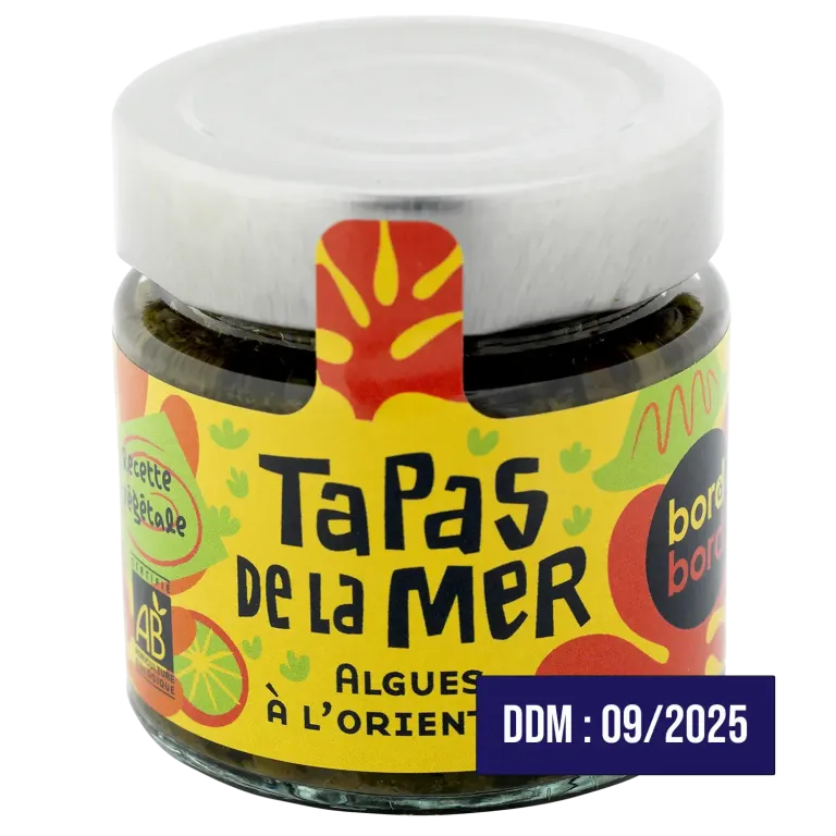 Tapas à l’orientale aux algues bretonnes - Saveurs exotiques et bio