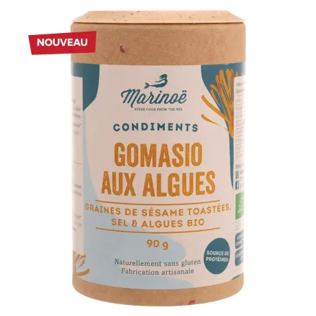 Gomasio aux algues – Condiment breton bio et minéral
