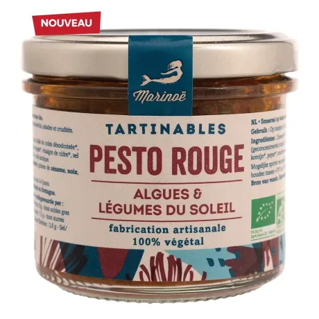 Pesto rouge aux algues – Saveurs marines et légumes du soleil