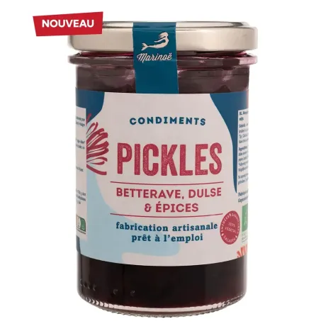Pickles betterave, dulse & épices – Condiment iodé et artisanal breton