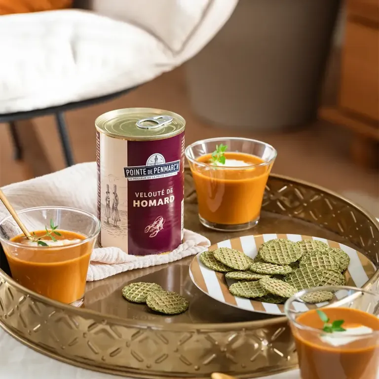 Velouté de homard - Recette onctueuse au homard bleu