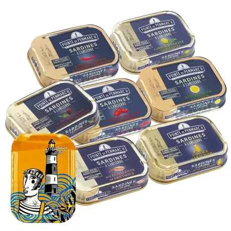 Composition saveurs sardines