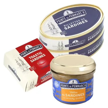 Composition les sardines se tartinent