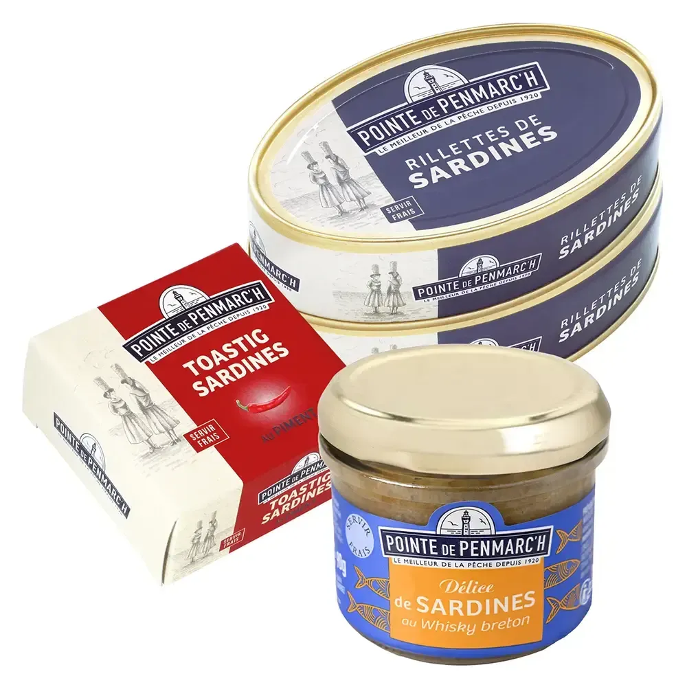 Composition les sardines se tartinent