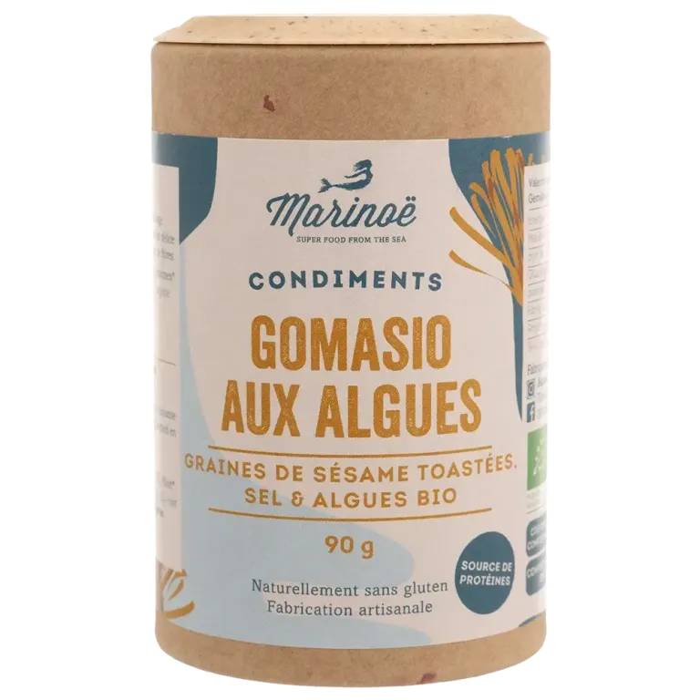 Gomasio aux algues - Condiment breton bio et minéral