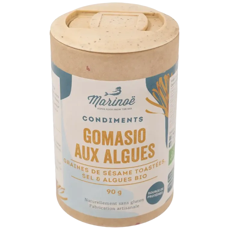 Gomasio aux algues - Condiment breton bio et minéral