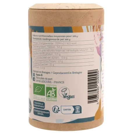 Gomasio aux algues - Condiment breton bio et minéral