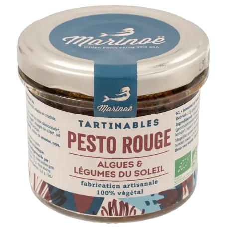 Pesto rouge aux algues - Saveurs marines et légumes du soleil
