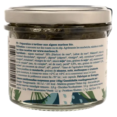 Pesto vert aux algues - Recette bretonne bio & végétale