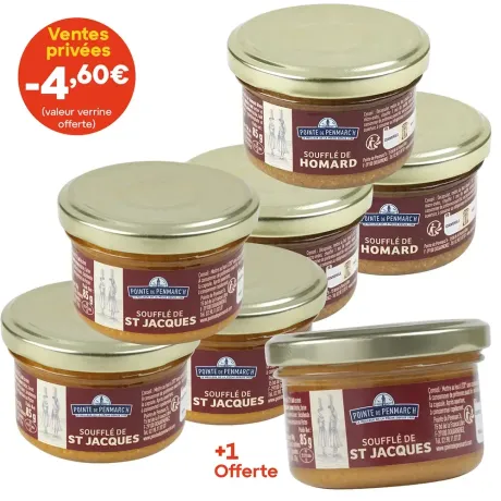 Assortiment de soufflés