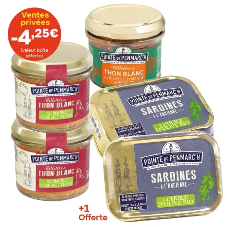 Assortiment de saveurs BIO