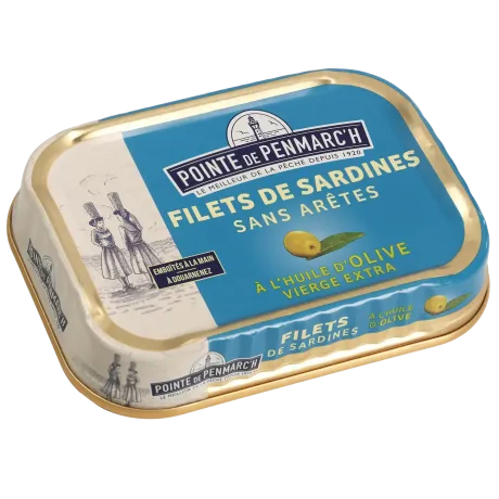 Coffret cordelette de 6 boîtes de filets de sardines
