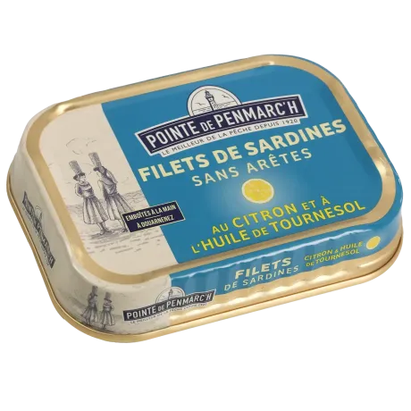 Coffret cordelette de 6 boîtes de filets de sardines