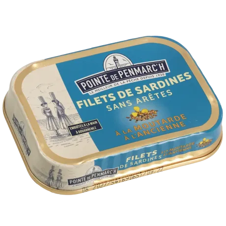 Coffret cordelette de 6 boîtes de filets de sardines