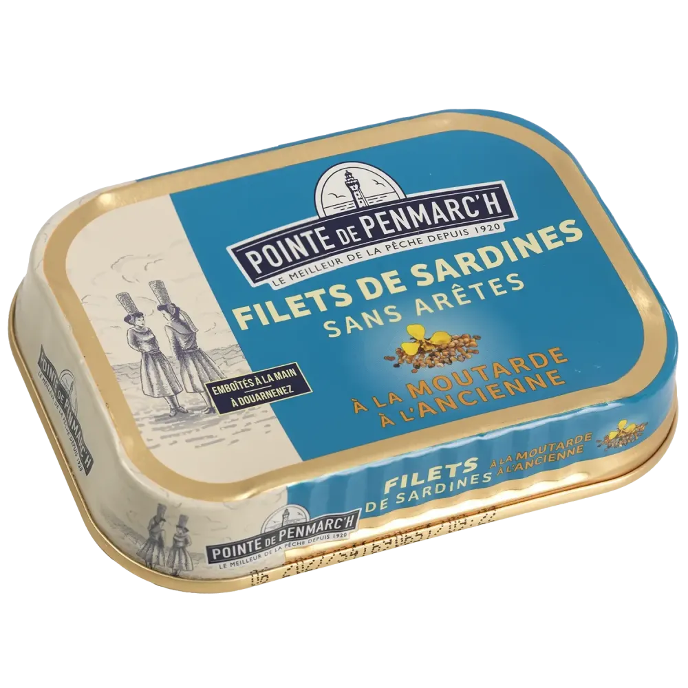 Coffret cordelette de 6 boîtes de filets de sardines