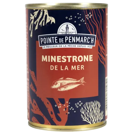 Minestrone de la mer - Soupe gourmande aux poissons et légumes mijotés