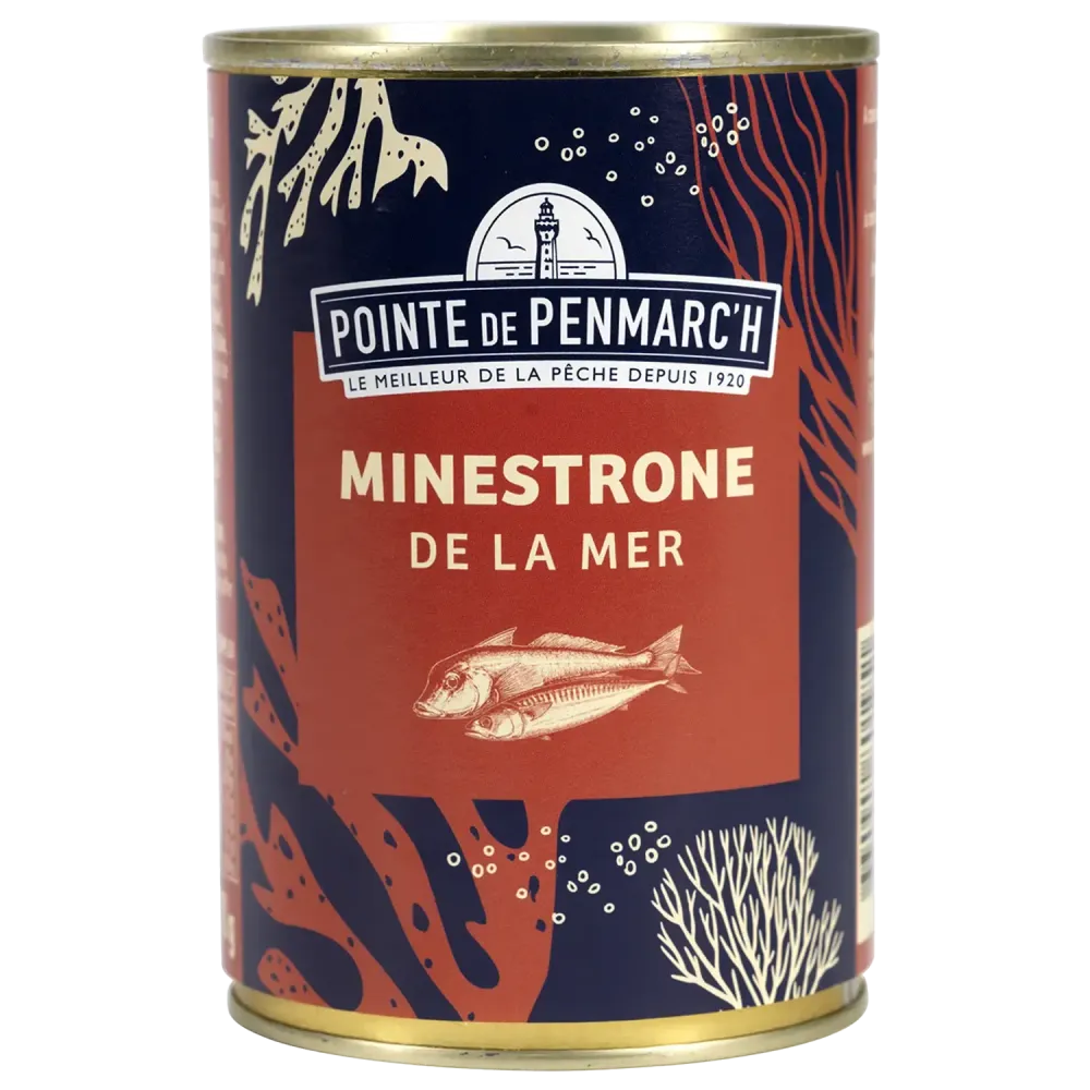 Minestrone de la mer - Soupe gourmande aux poissons et légumes mijotés