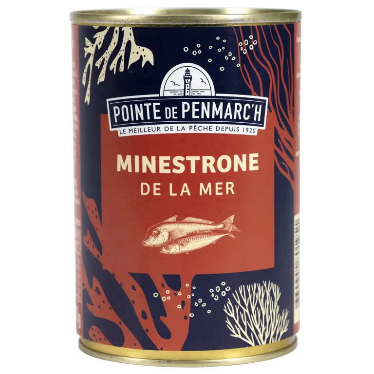 Minestrone de la mer - Soupe gourmande aux poissons et légumes mijotés