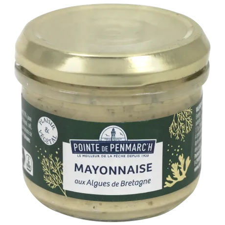 Mayonnaise aux algues de Bretagne - Saveur iodée & touche de gingembre