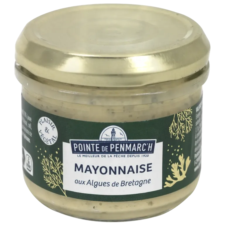 Mayonnaise aux algues de Bretagne - Saveur iodée & touche de gingembre