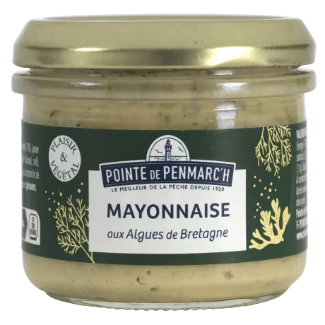Mayonnaise aux algues de Bretagne - Saveur iodée & touche de gingembre