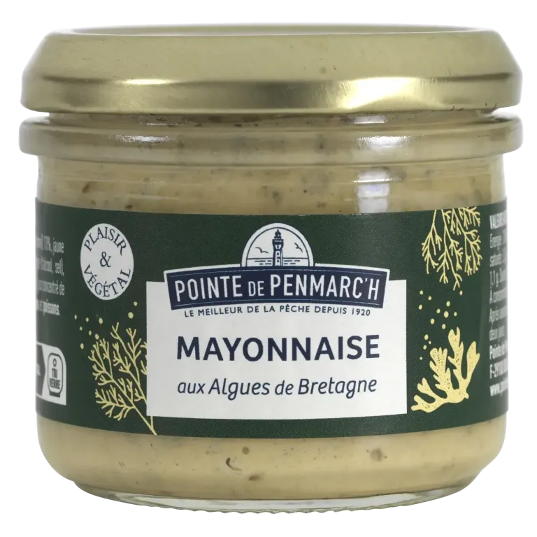 Mayonnaise aux algues de Bretagne - Saveur iodée & touche de gingembre
