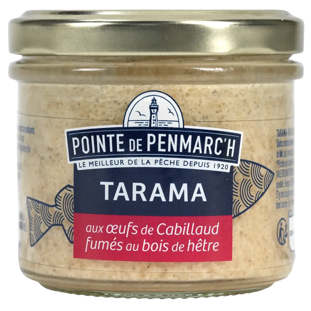 Tarama aux œufs de cabillaud fumés au bois de hêtre - Recette bretonne MSC