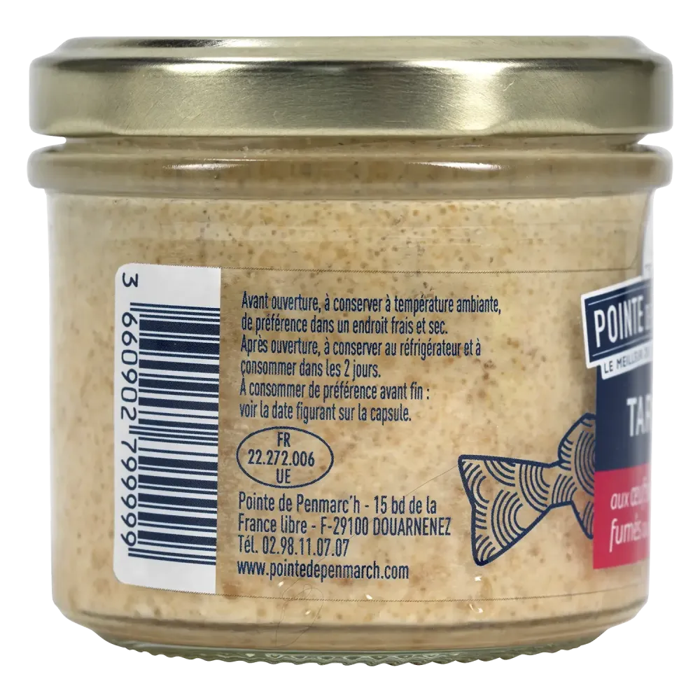 Tarama aux œufs de cabillaud fumés au bois de hêtre - Recette bretonne MSC