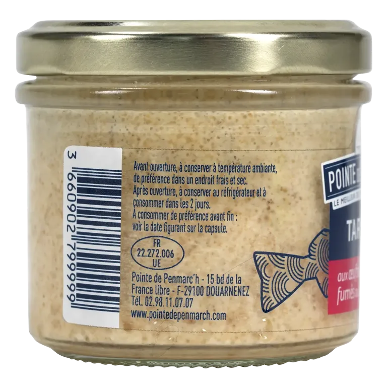 Tarama aux œufs de cabillaud fumés au bois de hêtre - Recette bretonne MSC