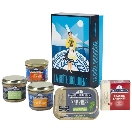 Boîte bigoudène de Noël