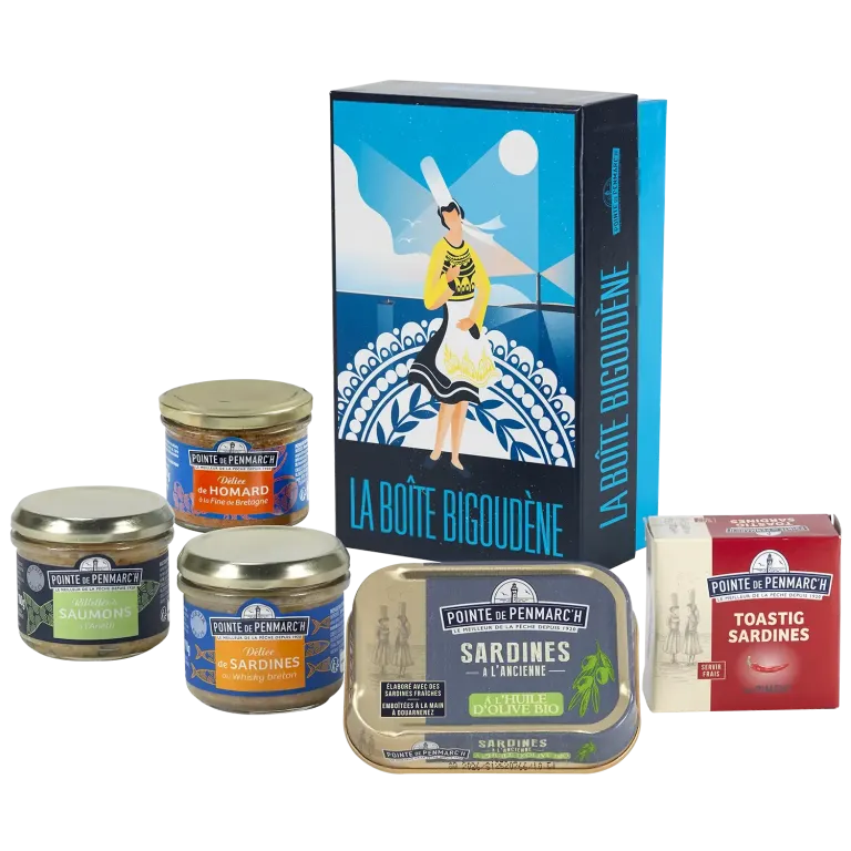 Boîte bigoudène de Noël