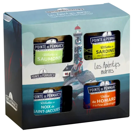 Coffret Les Apéritifs Marins - Saveurs iodées & raffinement breton