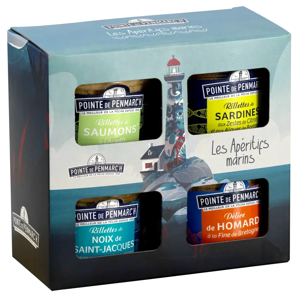 Coffret Les Apéritifs Marins - Saveurs iodées & raffinement breton