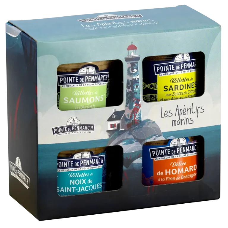 Coffret Les Apéritifs Marins - Saveurs iodées & raffinement breton