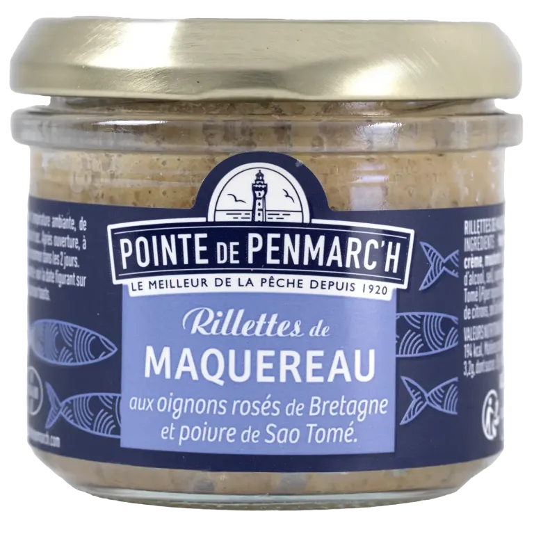 Rillettes de maquereau aux oignons rosés - Poivre de Sao Tomé et caractère