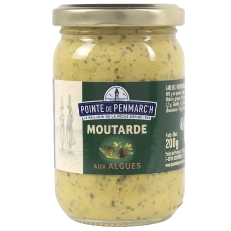 Moutarde aux algues - la verrine de 200 g